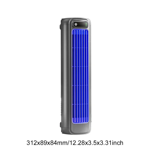 2000/1200mAh Portable Fan Electric Fan Air Conditioner Fan Quiet Wall Mount Desk Fan Tower Fan 3 Speed Rechargeable for Home - Image 6