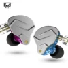 KZ ZSN Pro 1BA + 1DD tecnología híbrida auriculares de graves HIFI auriculares intrauditivos de Metal auriculares Bluetooth auriculares deportivos con cancelación de ruido