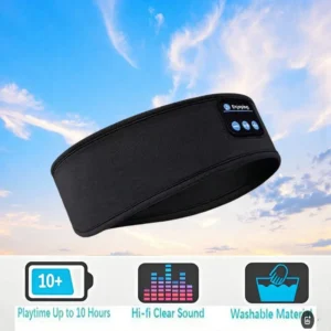 Nuevos Auriculares Bluetooth Inalámbricos para Dormir, Música, Antifaz, Diadema Deportiva para Correr al Aire Libre y Yoga