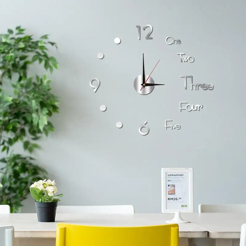 Reloj de Pared Luminoso de Alta Calidad, Brilla en la Oscuridad, Silencioso, Sin Tictac, Decoración de Pared Duradera para el Hogar, Oficina, Apartamento - Image 2